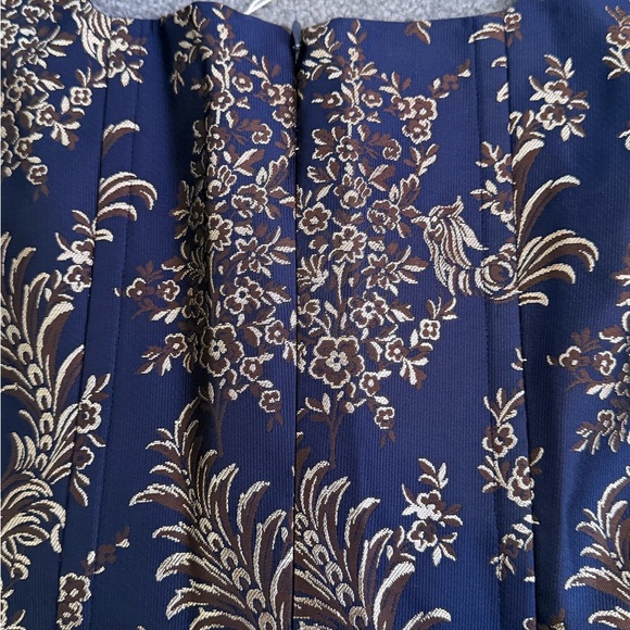 Hill House Black and Gold Floral Blouse - Picture 6 of 6